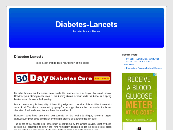 www.diabetes-lancets.com