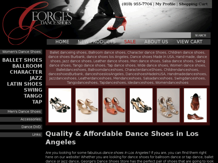 www.georgesdancingshoes.com