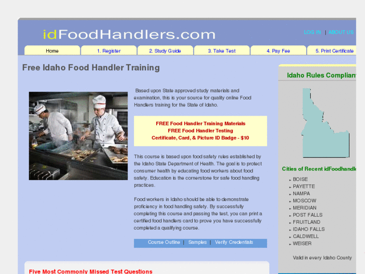 www.idfoodhandlers.com