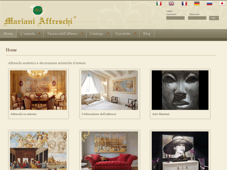 www.marianiaffreschi.com