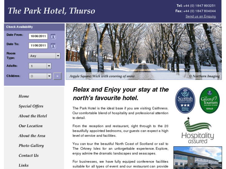 www.parkhotelthurso.co.uk