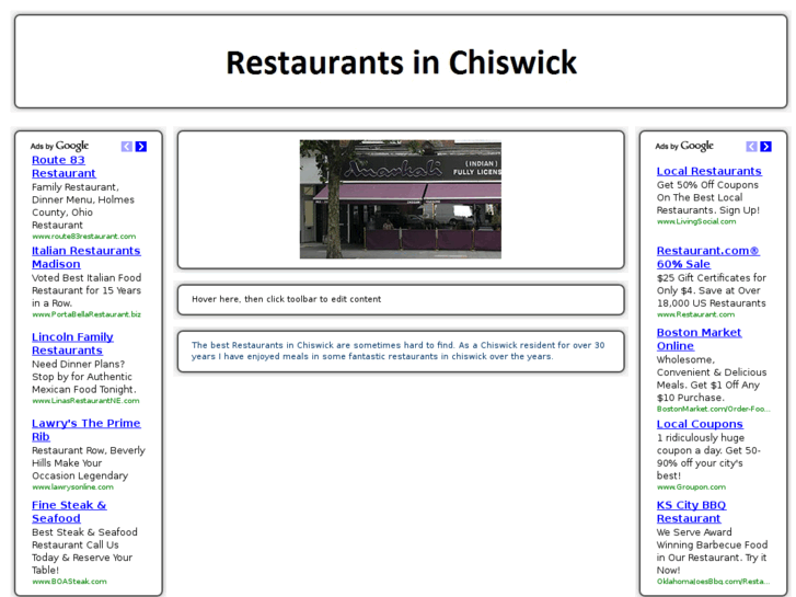 www.restaurantsinchiswick.com