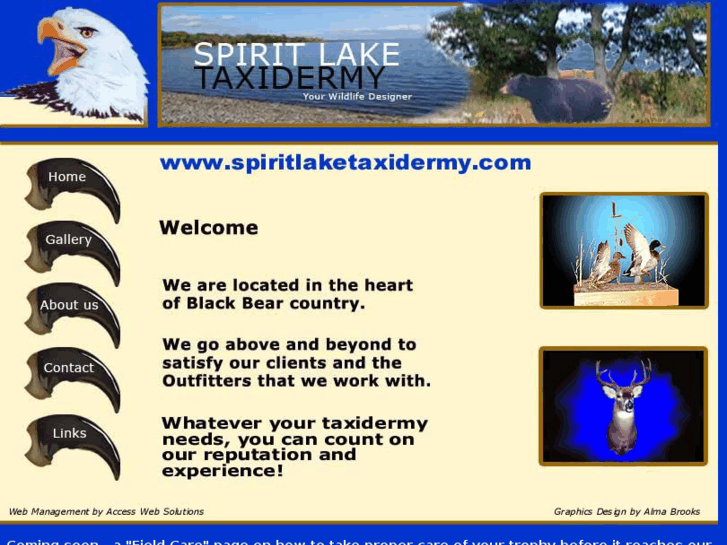 www.spiritlaketaxidermy.com