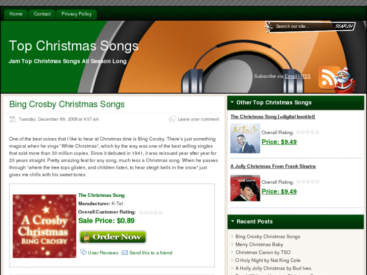 www.topchristmassongs.net
