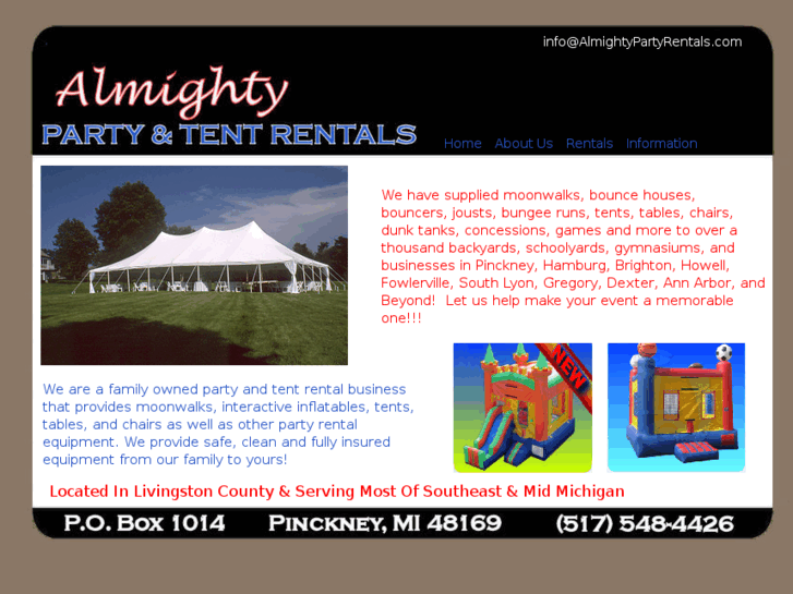 www.almightypartyrentals.com