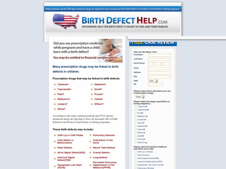 www.birthdefecthelp.com