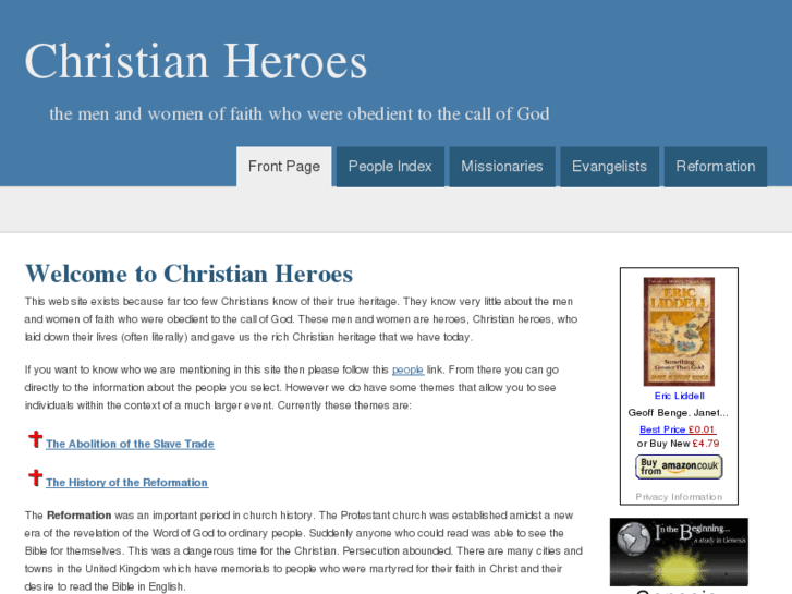 www.christianheroes.com