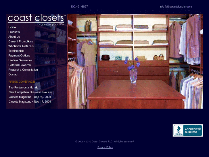 www.coastclosets.com