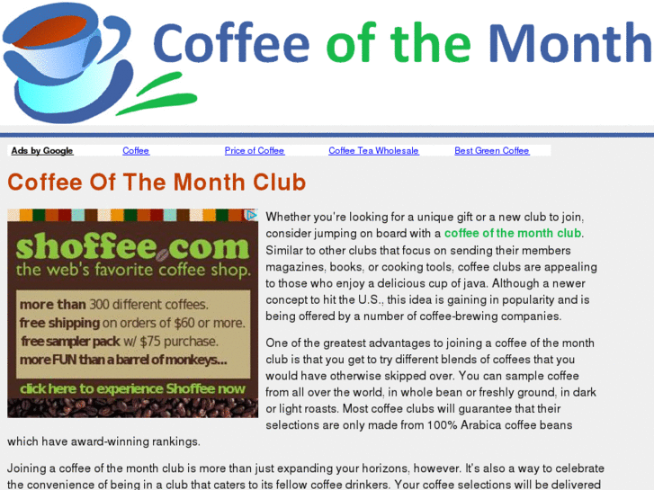 www.coffeeofthemonth.org