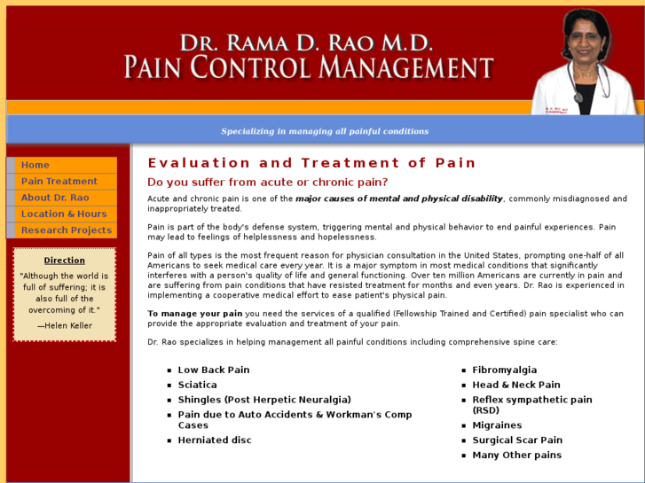 www.doctorraopainclinic.com