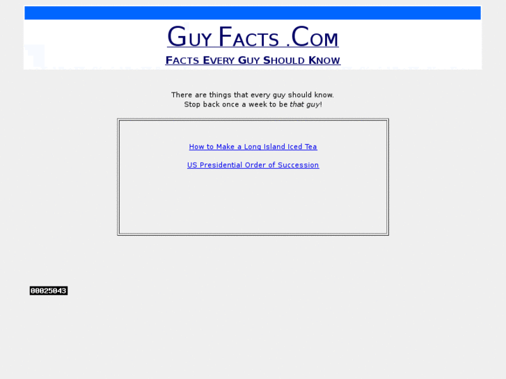 www.guyfacts.com