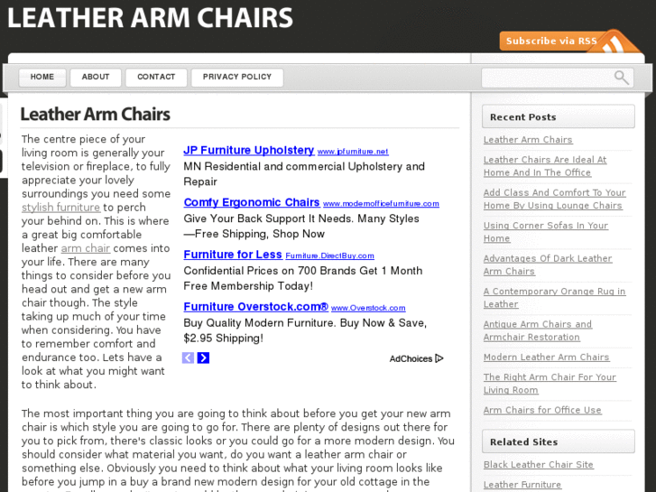 www.leatherarmchairs.net