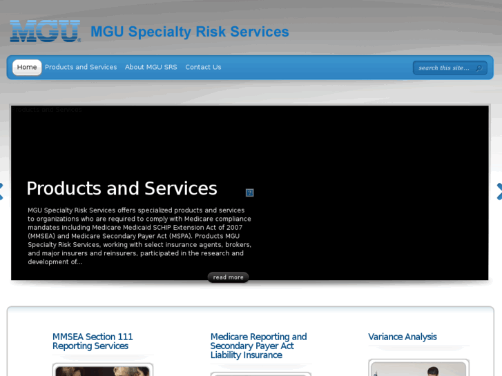 www.mguspecialtyriskservices.com