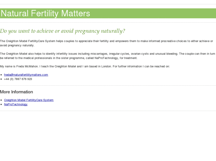 www.naturalfertilitymatters.com