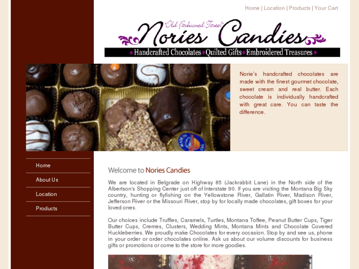 www.noriescandies.com