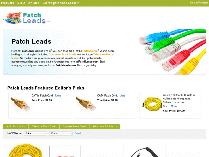 www.patchleads.com