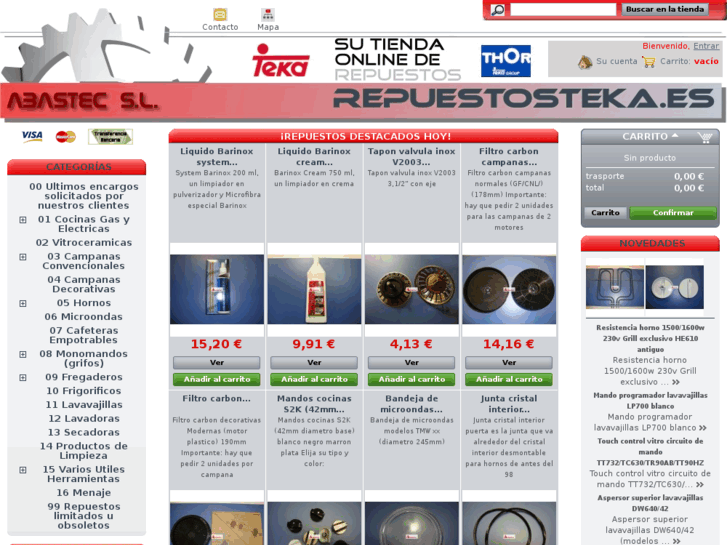 www.repuestoelectrodomesticos.es