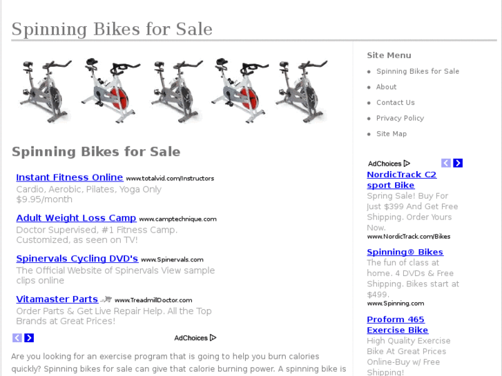 www.spinningbikesforsale.net