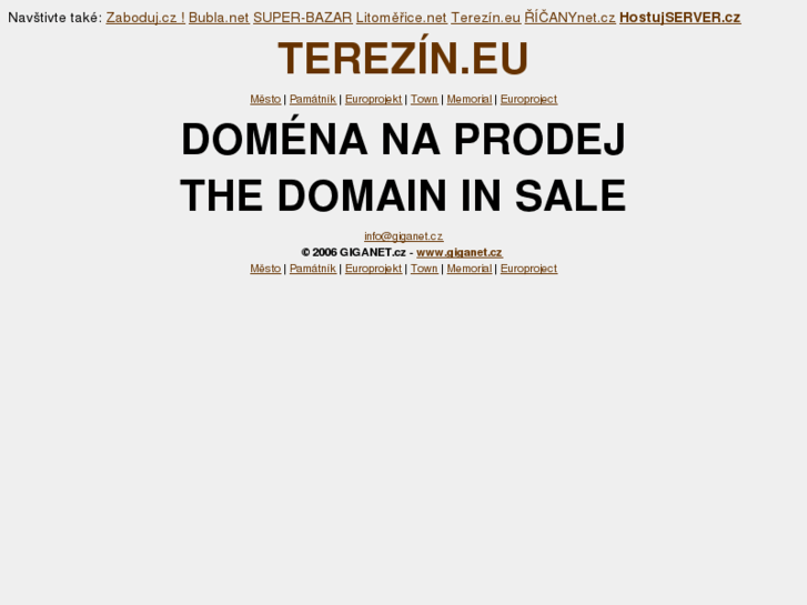 www.terezin.eu