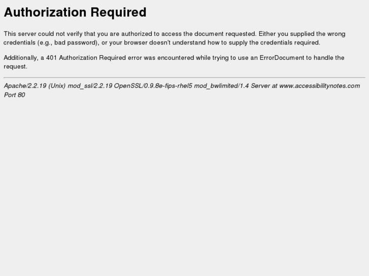 www.accessibilitynotes.com