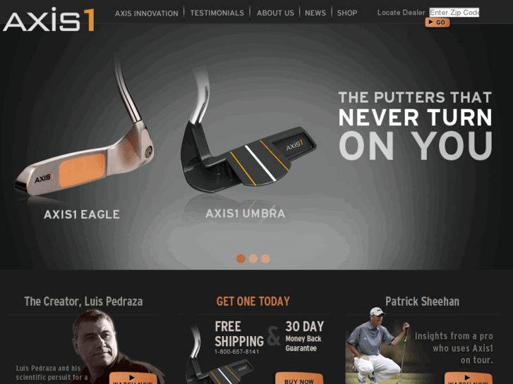 www.axis1golf.com