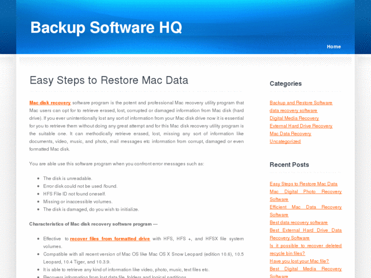 www.backupsoftwarehq.com