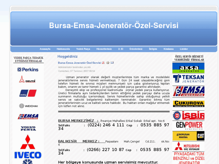 www.bursa-emsa-jenerator-ozel-servisi.com