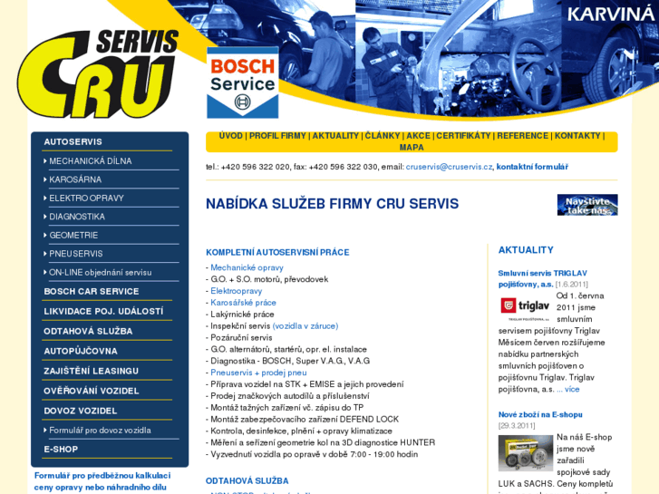 www.cruservis.net
