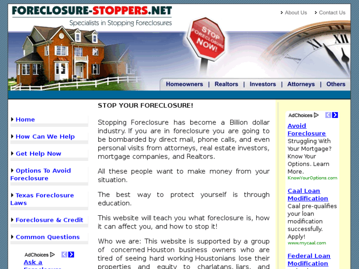 www.foreclosure-stoppers.net