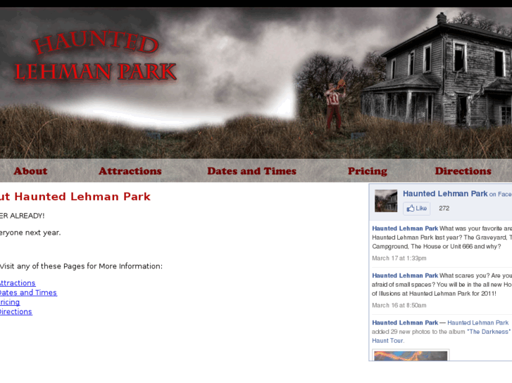 www.hauntedlehmanpark.com