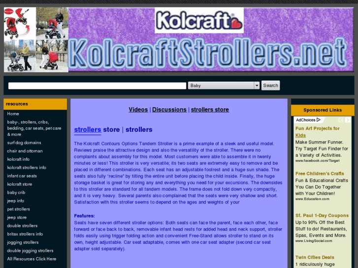 www.kolcraftstrollers.net