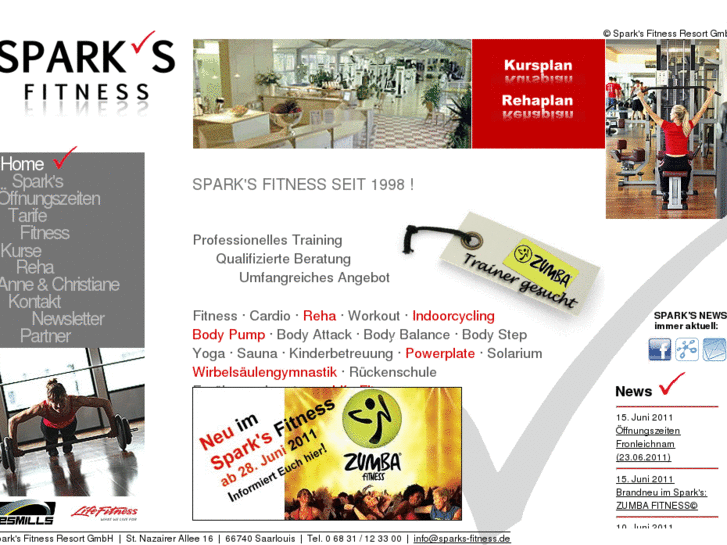 www.sparks-fitness.de