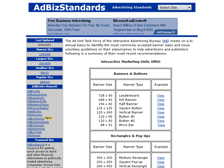 www.adbizstandards.com