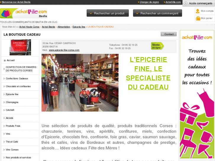 www.epicerie-fine-corse.com