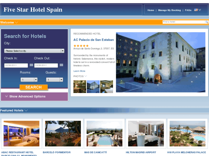 www.fivestarhotelspain.com