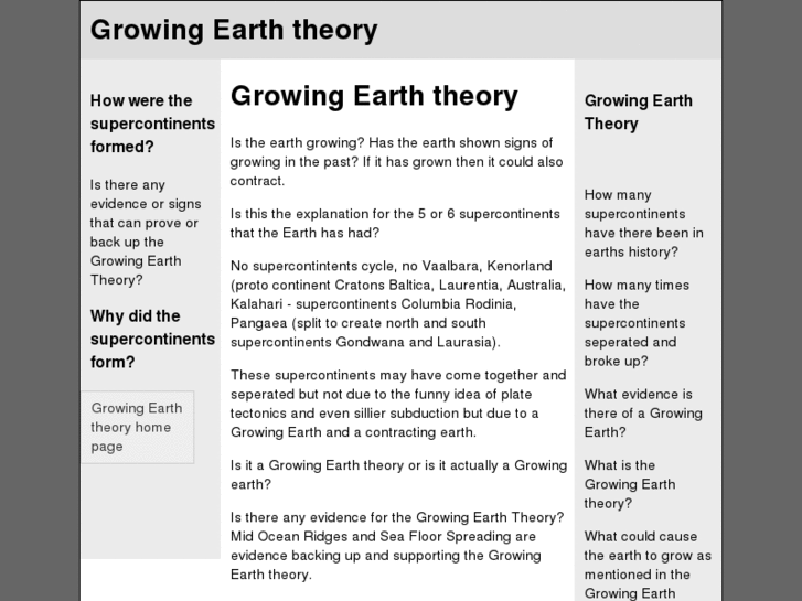 www.growingearththeory.com