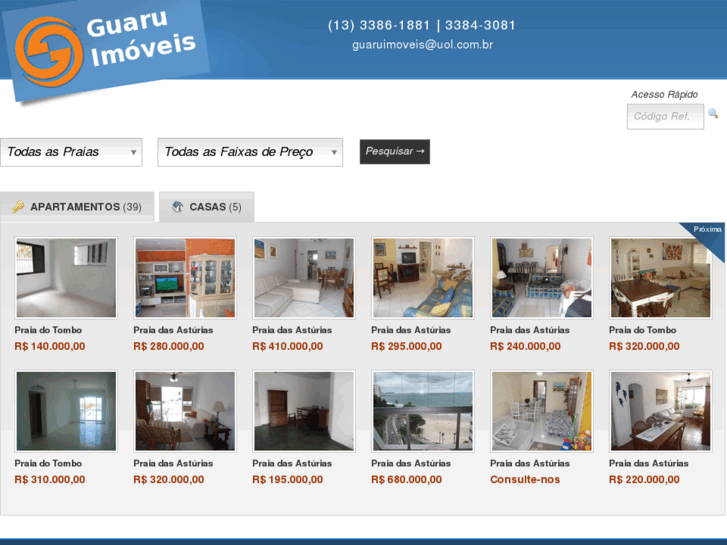 www.guaruimoveis.com