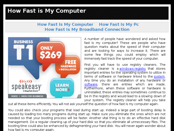 www.howfastismycomputer.com