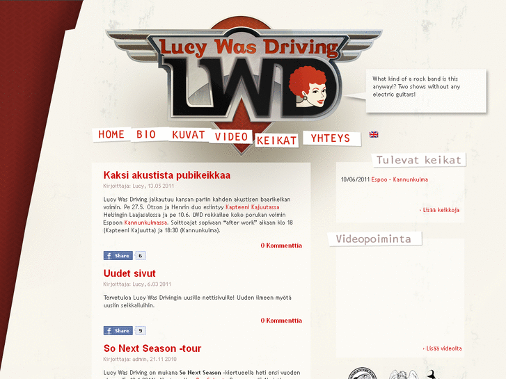 www.lucywasdriving.com