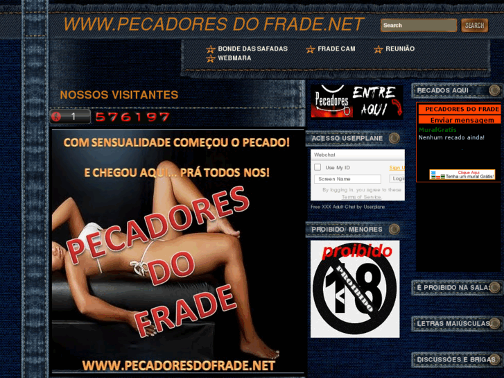www.pecadoresdofrade.net