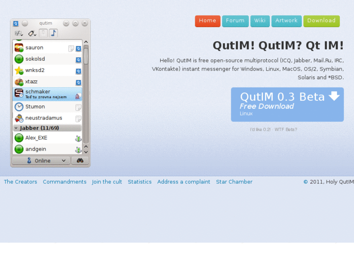 www.qutim.org