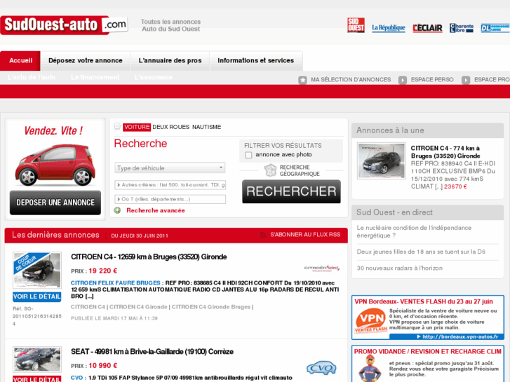 www.sud-ouest-auto.com