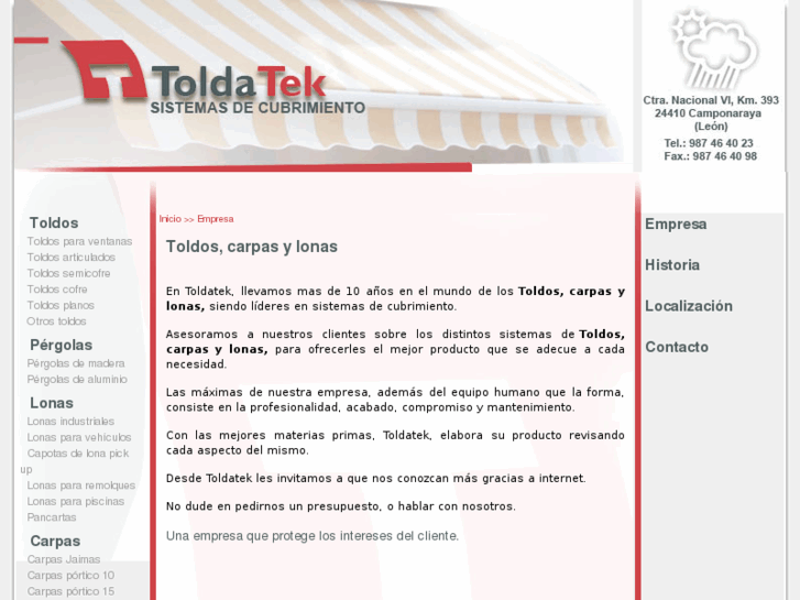 www.toldos-carpas-lonas.es