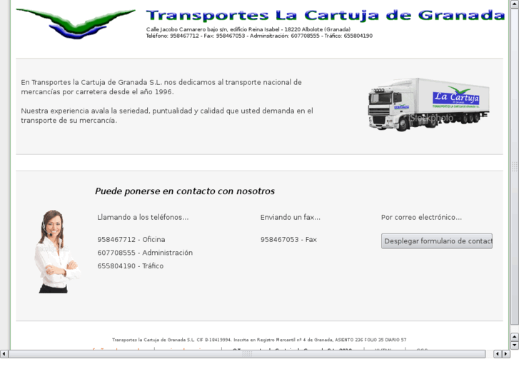 www.transporteslacartujadegranada.com