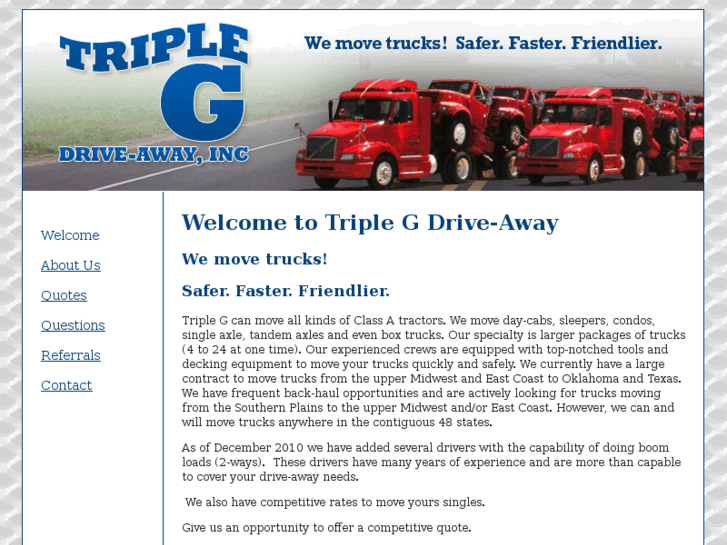 www.triplegdriveaway.com