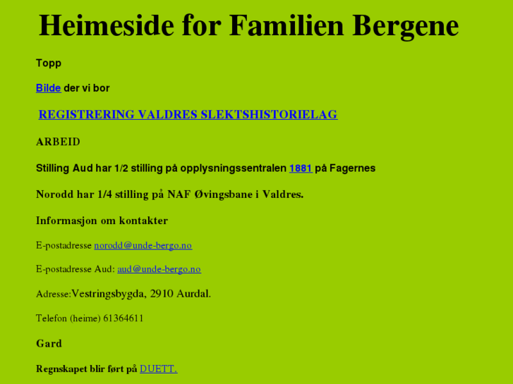 www.unde-bergo.no