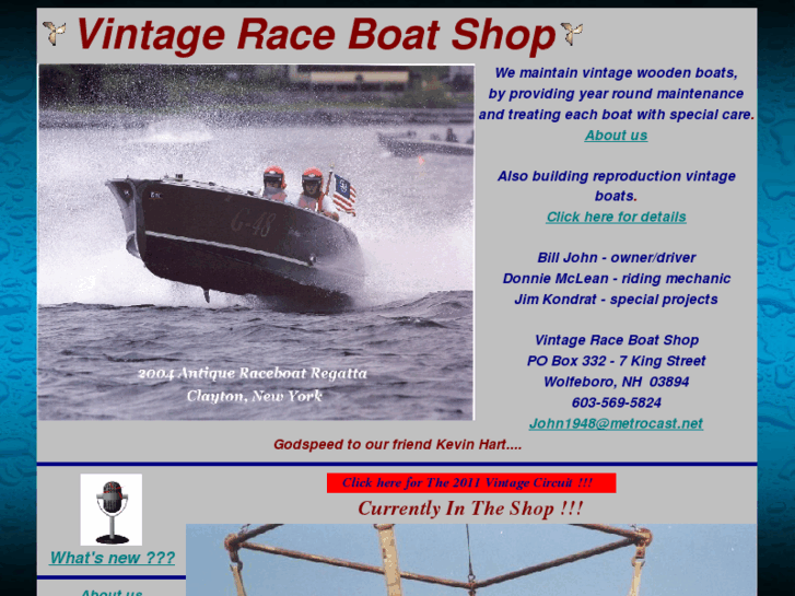 www.vintageraceboatshop.com