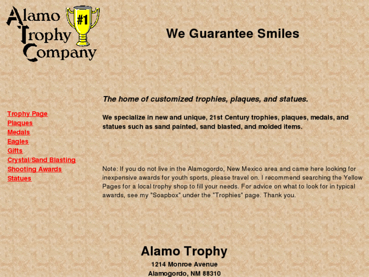 www.alamotrophy.com