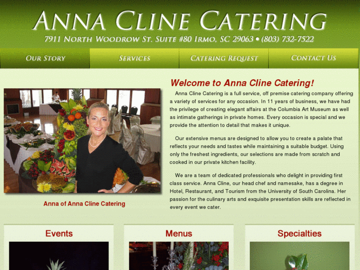 www.annaclinecatering.com