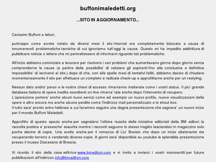 www.buffonimaledetti.org